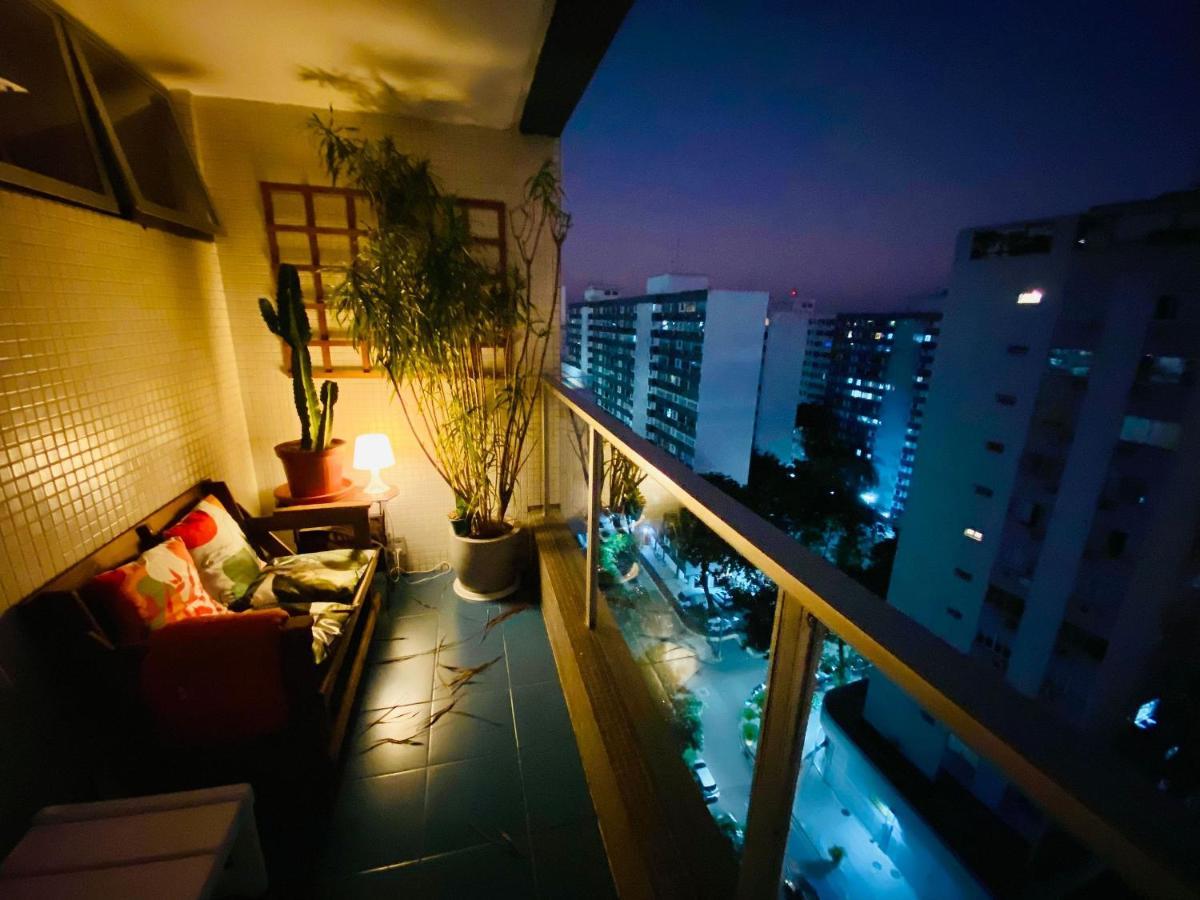 Jumpinbed - Leblon Flat Service - Sala E Quarto Com Varanda E Vista Do Mar. Ріо-де-Жанейро Екстер'єр фото